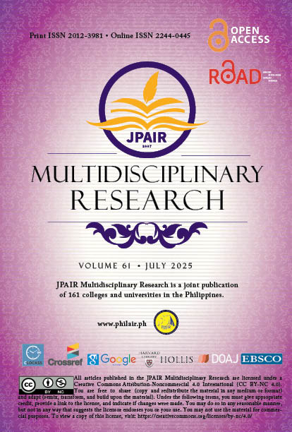 					View Vol. 61 No. 1 (2025): July
				